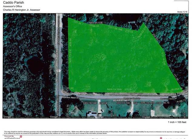 Property at 0 Beavers Nest, Shreveport, LA 71129