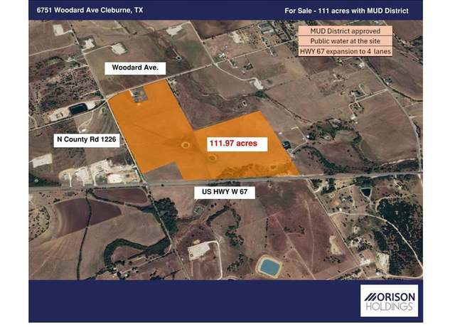 Property at 6598 W Hwy 67 NONE, Cleburne, TX 76033