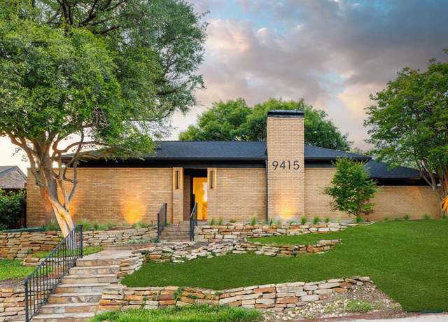 Property at 9415 Hill View Dr, Dallas, TX 75231, 4 beds, 3 baths
