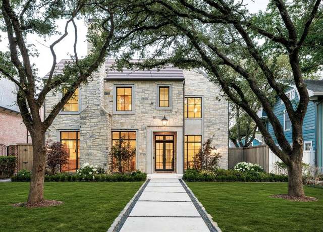Property at 3725 Stratford Ave, Highland Park, TX 75205, 5 beds, 6.5 baths
