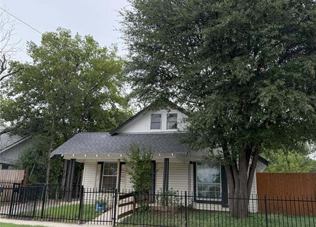 Property at 2509 Campbell St, Fort Worth, TX 76105, 3 beds, 1 bath