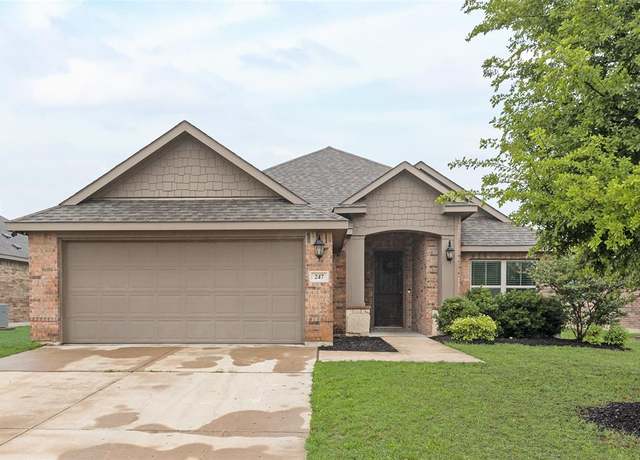 Property at 247 Old Settlers Trl, Waxahachie, TX 75167, 4 beds, 2 baths
