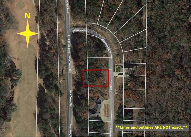 Property at 3 Annadale Ln, Gordonville, TX 76245
