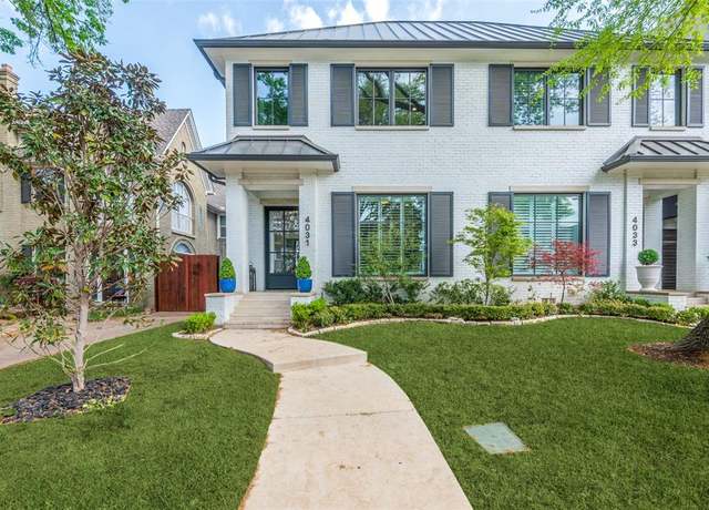Property at 4031 Prescott Ave, Dallas, TX 75219, 4 beds, 4.5 baths