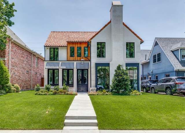 Property at 4073 Stanford Ave, University Park, TX 75225, 5 beds, 5.5 baths