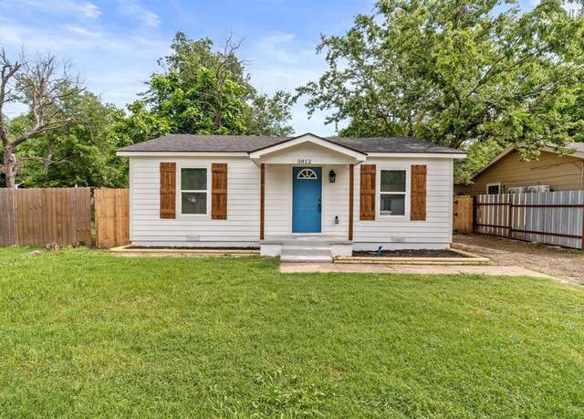 Property at 3812 Burton Ave, Fort Worth, TX 76105, 2 beds, 1 bath