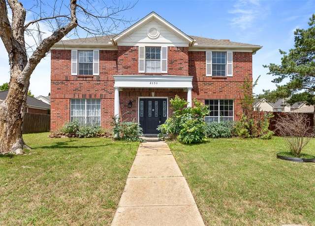 Property at 2050 Vista Dr, Lewisville, TX 75067, 4 beds, 2.5 baths