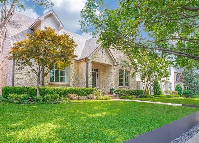 Property at 3217 Rankin St, University Park, TX 75205, 4 beds, 4.5 baths