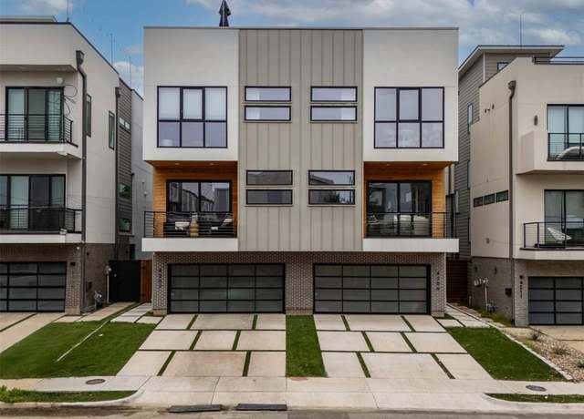 Property at 4209 Munger Ave, Dallas, TX 75204, 3 beds, 3.5 baths