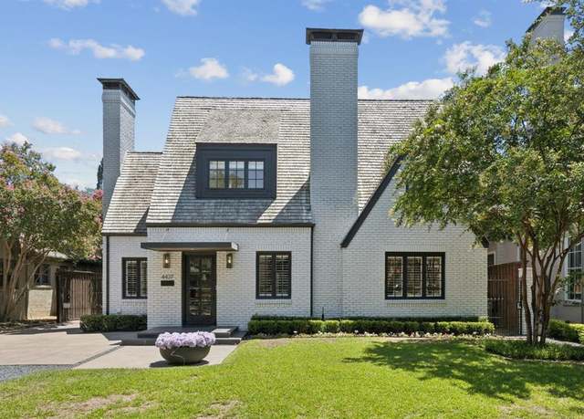 Property at 4437 Livingston Ave, Highland Park, TX 75205, 4 beds, 4.5 baths