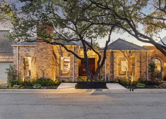 Property at 4932 Briarwood Pl, Dallas, TX 75209, 4 beds, 4.5 baths