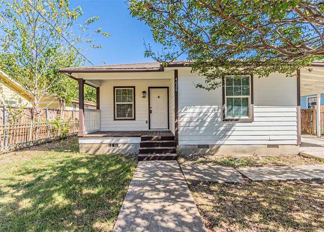 Property at 4026 Odessa St, Dallas, TX 75212, 4 beds, 2 baths