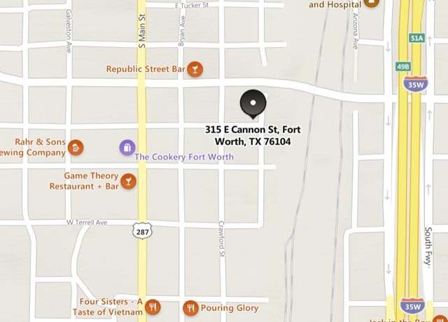 Property at 315 E Cannon St, Fort Worth, TX 76104