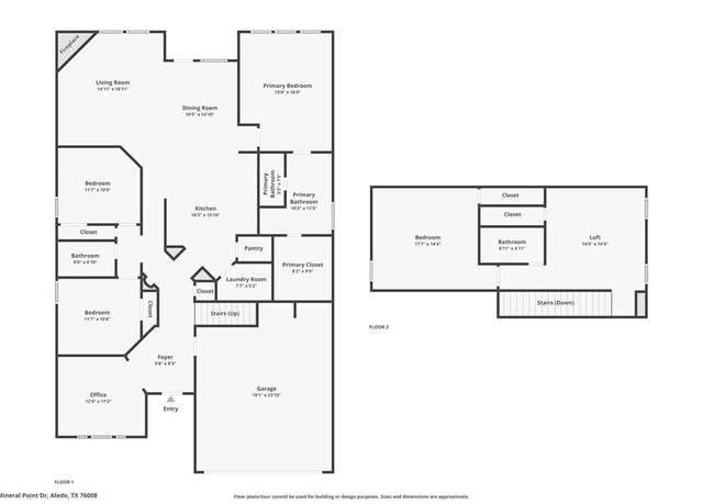Property at 125 Mineral Point Dr, Aledo, TX 76008, 4 beds, 3 baths