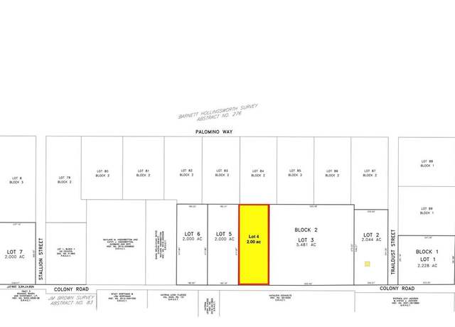 Property at Lot 4 Colony Rd, Tolar, TX 76476