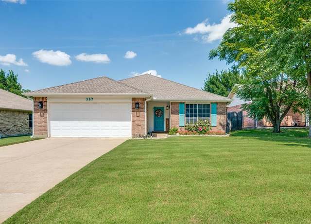 Property at 337 Cotton Dr, Mansfield, TX 76063, 3 beds, 2 baths