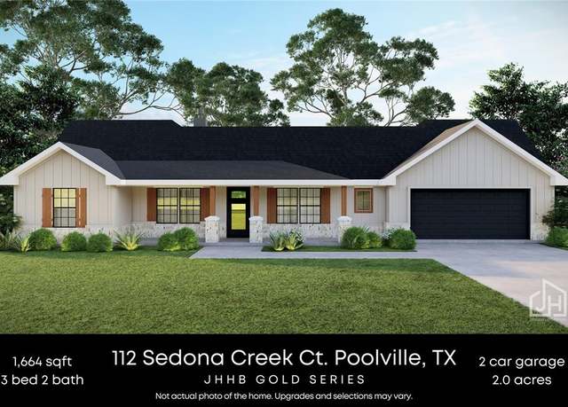 Property at 112 Sedona Creek Ct, Poolville, TX 76487, 3 beds, 2 baths