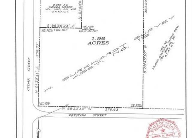 Property at 108 Preston St, Bonham, TX 75418
