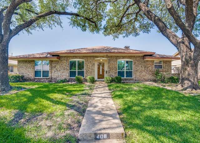Property at 406 Los Santos Dr, Garland, TX 75043, 3 beds, 2 baths