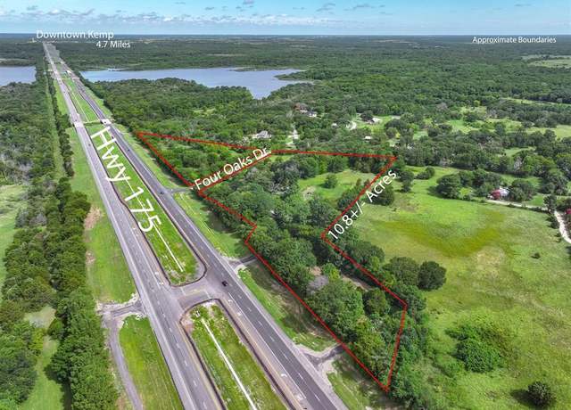 Property at 15581 E Hwy 175, Kemp, TX 75143
