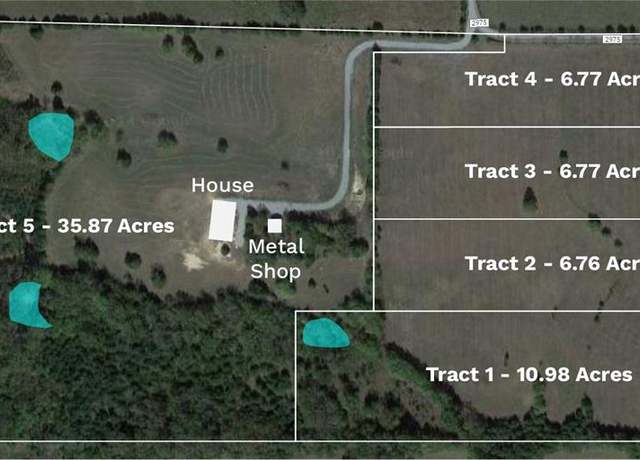 Property at Tract 1 County Road 2975, Dodd City, TX 75438
