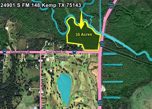 Property at 24901 S Fm 148, Kemp, TX 75143