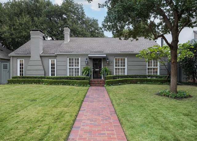 Property at 4624 N Versailles Ave, Highland Park, TX 75209, 2 beds, 2.5 baths