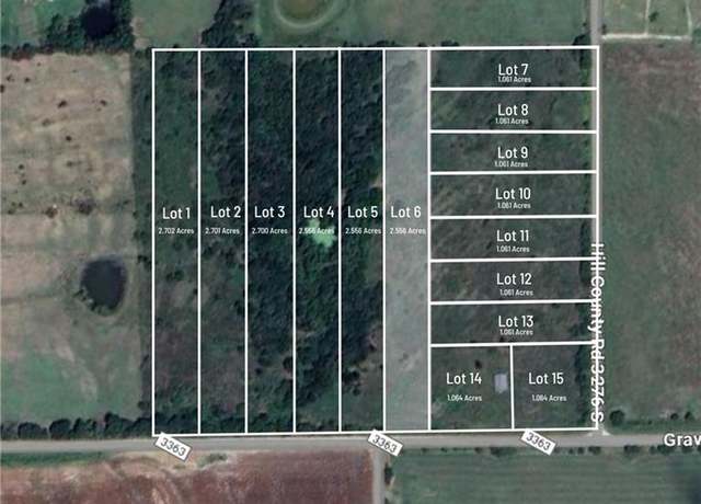 Property at Lot 6 Hcr 3363, Mount Calm, TX 76673
