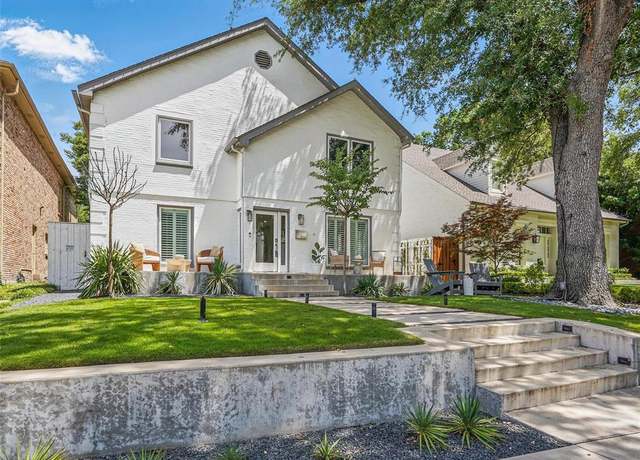 Property at 4356 San Carlos St, University Park, TX 75205, 4 beds, 3.5 baths