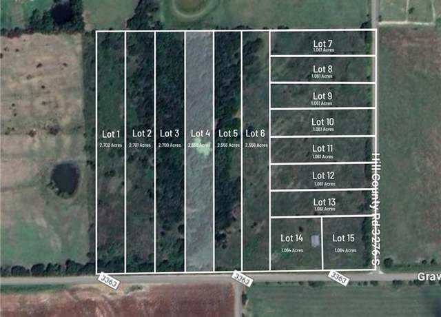Property at Lot 4 Hcr 3363, Mount Calm, TX 76673
