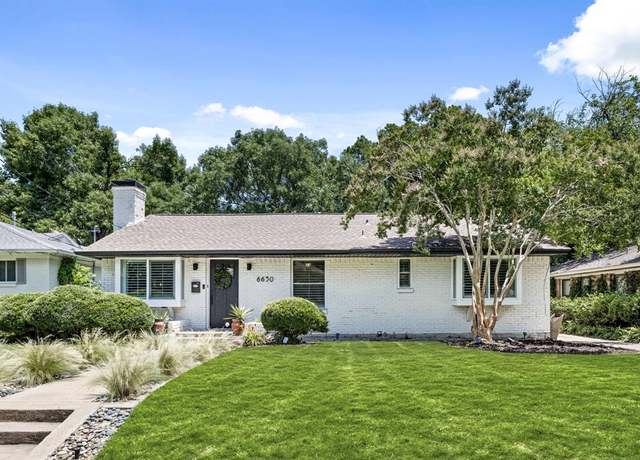Property at 6650 Santa Anita Dr, Dallas, TX 75214, 3 beds, 2 baths