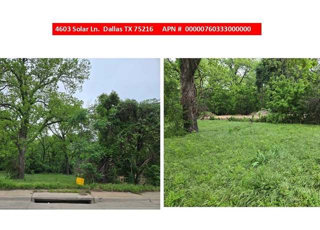 Property at 4603 Solar Ln, Dallas, TX 75216