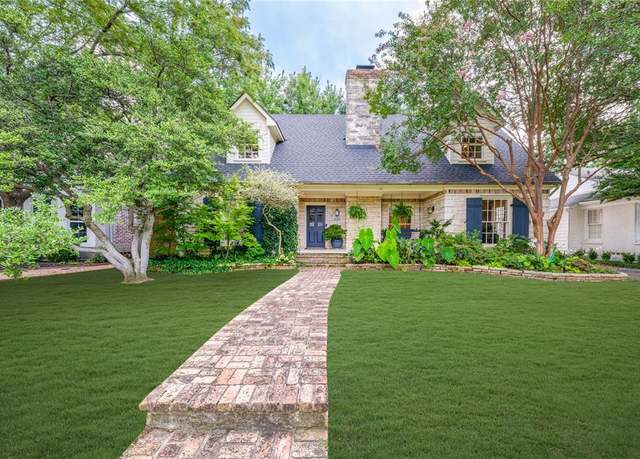 Property at 4417 Bryn Mawr Dr, University Park, TX 75225, 4 beds, 3.5 baths