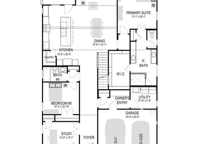 Property at 4824 Bishop St, Mckinney, TX 75071, 5 beds, 4 baths