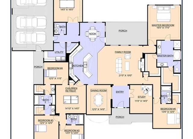 Property at 428 Estate Ln, Mclendon Chisholm, TX 75032, 5 beds, 4.5 baths