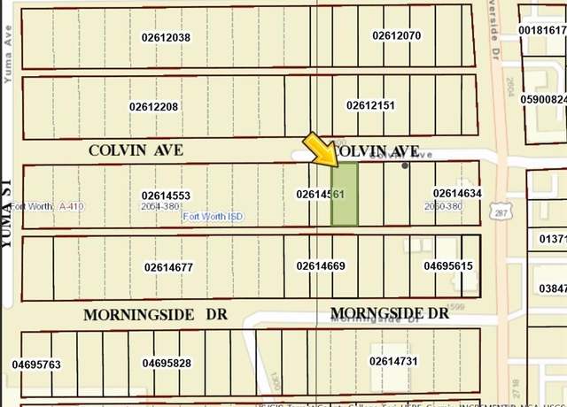 Property at 1504 Colvin Ave, Fort Worth, TX 76104