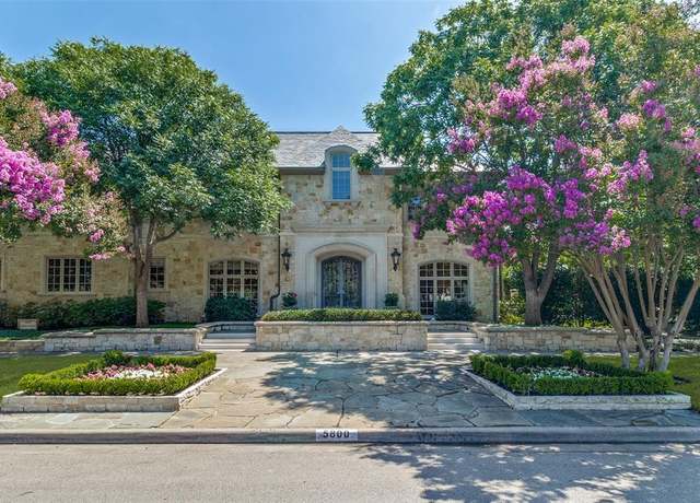 Property at 5800 Armstrong Pkwy, University Park, TX 75205, 5 beds, 7 baths