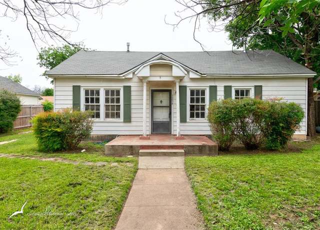 Property at 1234 Vine St, Abilene, TX 79602, 2 beds, 1 bath