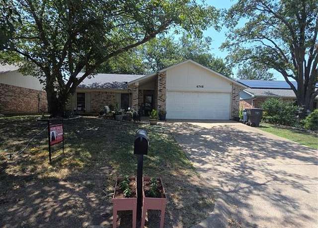 Property at 4748 Moss Rose Dr, Fort Worth, TX 76137, 3 beds, 2 baths