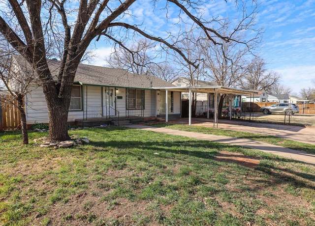 Property at 1634 Park Ave, Abilene, TX 79603, 3 beds, 2 baths