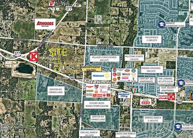 Property at 8400 E US Highway 380 Hwy Lot -2, Cross Roads, TX 76227