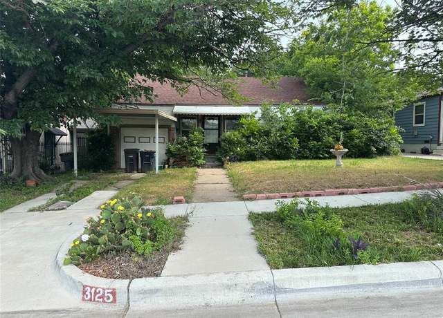 Property at 3125 Mt Vernon Ave, Fort Worth, TX 76103, 3 beds, 1 bath