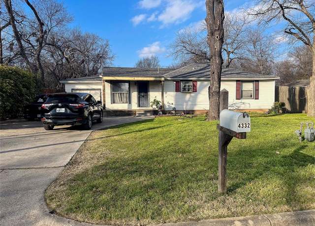 Property at 4332 Blackstone Dr, Fort Worth, TX 76114, 3 beds, 2 baths