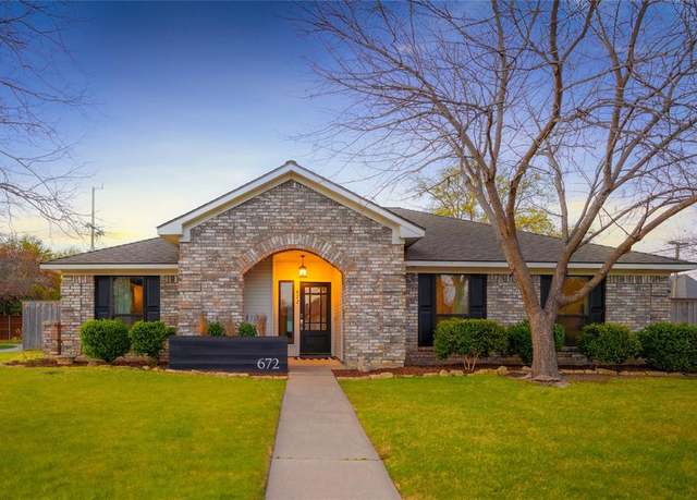 Property at 672 Phillips Dr, Coppell, TX 75019, 3 beds, 2 baths