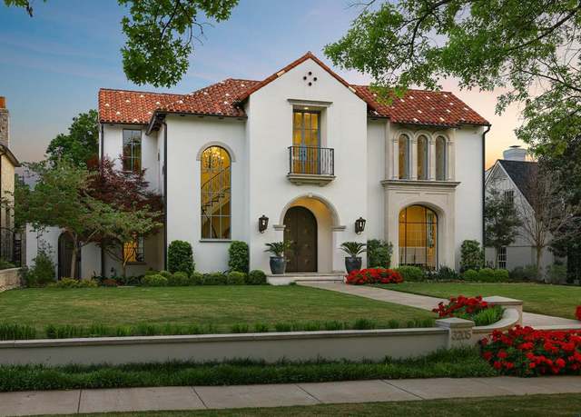 Property at 3205 Caruth Blvd, University Park, TX 75225, 5 beds, 6.5 baths