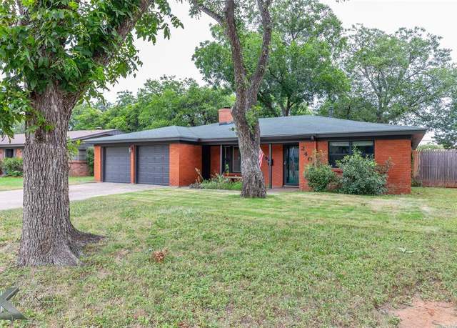 Property at 2401 Sylvan Dr, Abilene, TX 79605, 3 beds, 2 baths