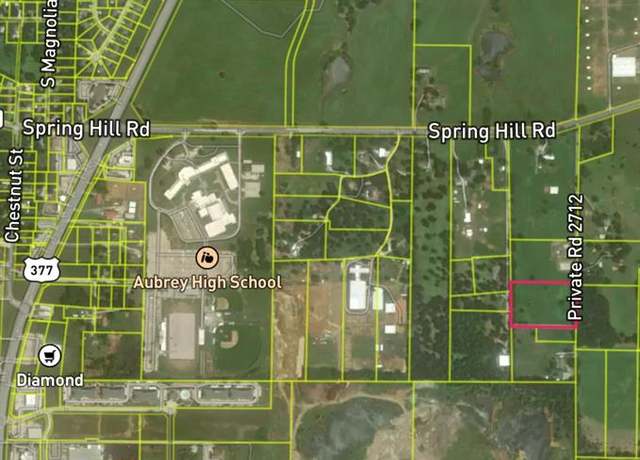 Property at TBD Private RD 2712 Rd, Aubrey, TX 76227