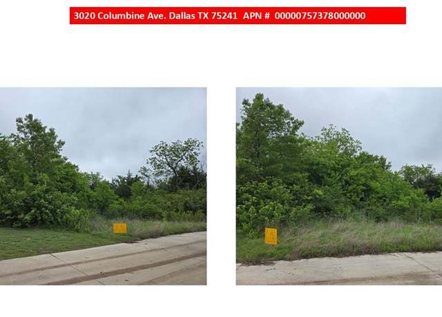 Property at 3020 Columbine Ave, Dallas, TX 75241