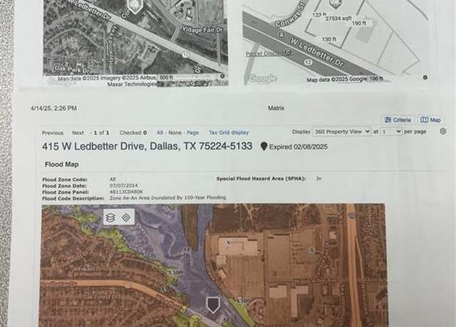 Property at 415 W Ledbetter Dr, Dallas, TX 75224