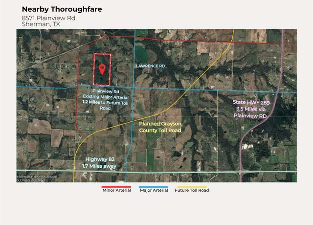 Property at 8571 Plainview Rd, Sherman, TX 75092